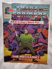 1987 Transformers Comic #109 Marvel UK 32p  Sold In UK Only Rare Vintage  picture