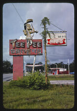 Tee Pee Drive-in Restaurant sign Route 17 Georgetown South Carolina Old Photo picture
