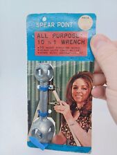 Vintage All purpose 10 in 1 wrench NOS with card Made in Japan picture