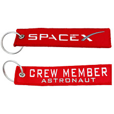 BL11-016 Space X Crew Member Astronaut Keychain or Luggage Tag or zipper pull Sp picture
