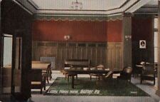 Postcard Lobby Nixon Hotel Butler PA 1909 picture