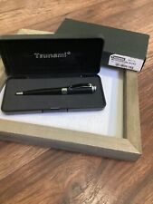 Tsunami Mohawk Black Ballpoint Pen In Box #00714 Twist Top Chrome Trim picture
