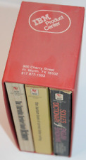IBM Product Center Issued 1981 English Grammar Book Set Of 3 in Original Case PB picture