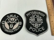 Pittsburgh Police S.W.A.T. collectable patch set new full size picture