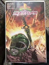 Mighty Morphin Power Rangers The Return #3 Set Trade And Sketch picture
