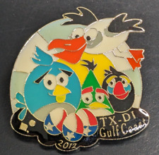 2012 TX-DI Texas Gulf Coast Destination Imagination - Angry Birds Enamel Pin picture