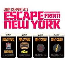 ⚡RARE⚡ 1981 John Carpenter's ESCAPE FROM NEW YORK Pin Set *BRAND NEW* LIMITED ED picture