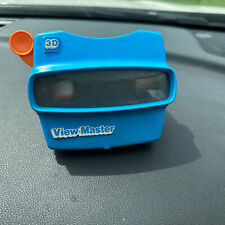 Vintage View Master 3D Viewer Blue Classic Viewmaster Toy Slide Viewer USA picture
