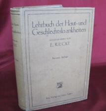 VINTAGE 1923 GERMAN MEDICAL HARDCOVER TEXTBOOK – SEXUALLY TRANSMITTED DISEASES picture