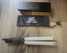 Squid Industries Mako Balisong Trainer - Aluminum/black Perfect Condition Used picture