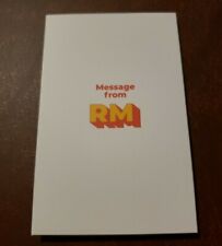 BTS Butter RM Namjoon Message card USA Seller picture