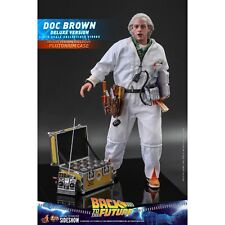 Hot Toys Back To The Future Doc Brown Deluxe Sixth Scale Figure NEW IN STOCK picture