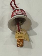 Vtg. Tesa By Maack Co Hand Painted Bell 2