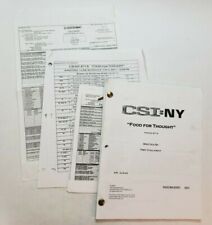 CSI: NY / Trey Callaway 2011 TV Series Script, Sela Ward 