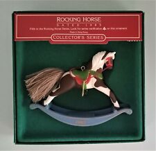 Hallmark Keepsake Ornaments Rocking Horse Series 1985-1994 picture