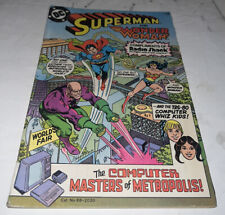 SUPERMAN RADIO SHACK GIVEAWAY #2 DC COMICS 1982 WONDER WOMAN COMIC BOOK VINTAGE picture