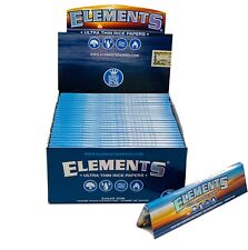 ELEMENTS KING SIZE SLIM ULTRA THIN RICE ROLLING PAPER 50 CT picture