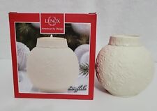 Lenox ~Ornamental Glow~ Winter Damask Votive with Reindeer ~ New in box picture