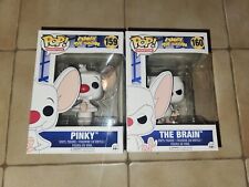 Funko POP Vinyl Pinky And The Brain Set (#159  #160) Animaniacs In Box Lot picture