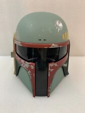 Star Wars Hasbro 2009 BOBA FETT Electronic Helmet - No Antenna - Tested picture