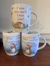 KONITZ 2008 GUESS HOW MUCH I LOVE YOU TO THE MOON & BACK COFFEE TEA MUG NWOP LOT picture