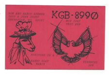 Nice Used QSL Radio Card From Sheboygan WI Wisconsin picture