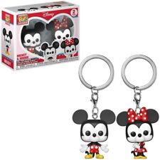 Disney Pocket Pop Funko Mickey & Minnie Vinyl Figure Keychain 2-Figures picture