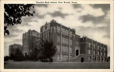Forth Worth Texas Paschal High School ~ postcard  sku037 picture