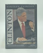 Vintage Clinton The State Of Our Union 1993-2000 DVD 4-Disc Set Rare 9 Hours picture