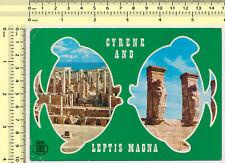 086 1970's Cyrene Leptis Magna Libya Views vintage original old postcard picture