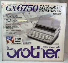 Brother GX-6750 Correctronic Daisy Wheel Electronic Electric Typewriter  in Box picture
