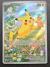 Pokemon Card Pikachu SVP 088 German Promo NM+ picture