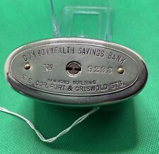 Vintage Oval Commonwealth Savings Bank #9293 No Key picture