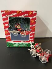 McDonald's 1993 Enesco Christmas Ornament ON YOUR MARK GET SET IS THAT TO GO? picture