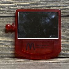 Vintage McDonald’s Red Plastic Mirror 3.5x4