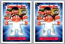 Quantum Leap Scott Bakula Dean Stockwell Garbage Pail Kids TV Spoof 2 Card Set picture