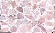 Pink Rose Quartz Rough Crystal (Avg 7 LBs) Large Box Flat Bulk Wholesale Lot Raw picture