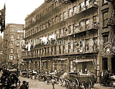 1912 Tenements, Elizabeth St,New York City Vintage/ Old Photo 8.5