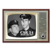 Car 54 TV Show Classic TV 3.5 inches x 2.5 inches Steel Fridge Magnet picture