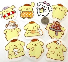 POMPOMPURIN Stickers Waterproof Large Kawaii Sanrio for Laptop Cell Phone 10 PCS picture