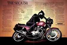 1981 Yamaha Seca 750 - 2-Page Vintage Motorcycle Ad picture