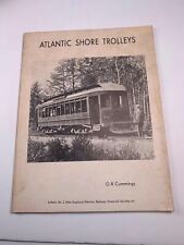 Atlantic Shore Trolleys OR Cummings Bulletin No 2 New England Electric Railway  picture