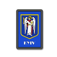 Fridge Magnet Kyiv Emblem | Ukrainian souvenir, gift picture