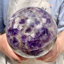 Natural Dream Amethyst Quartz Sphere Crystal Reiki Healing 4000g picture