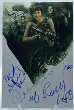 Alien Covenant Ridley Scott & CAST Multi Signed 12x8 Photo AFTAL OnlineCOA picture
