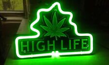 Marijuana Leaf Weeds High Life 3D Carved 14