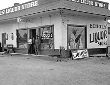 1935 Echol's Liquor Store, West Memphis, Arkansas Old Photo 8.5