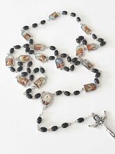 Stations Way of the Cross Wood Rosary Beads Catholic  26,8 Inc picture