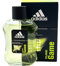Pure Game by Adidas 3.4 oz / 100 ml Eau De Toilette Spray, For Men New in box. picture