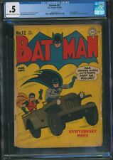 Batman #12 CGC .5 DC Comics 1942 First Bat Cave Joker Appearance picture